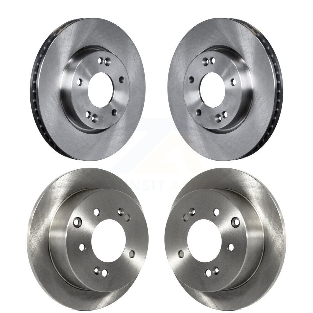 Front Rear Disc Brake Rotors Kit For Kia Forte Soul Koup Forte5 K8-101569