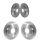 Front Rear Disc Brake Rotors Kit For Kia Niro Hyundai Ioniq K8-102369