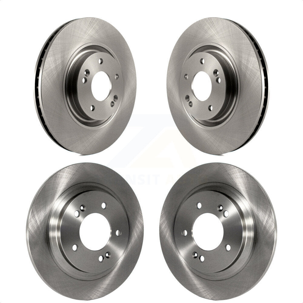 Front Rear Disc Brake Rotors Kit For Kia Optima Hyundai Sonata Cadenza Azera K8-101589
