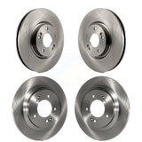 Front Rear Disc Brake Rotors Kit For Kia Optima Hyundai Sonata Cadenza Azera K8-101589