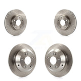 Front Rear Disc Brake Rotors Kit For Kia Sorento Hyundai Santa Fe K8-101573