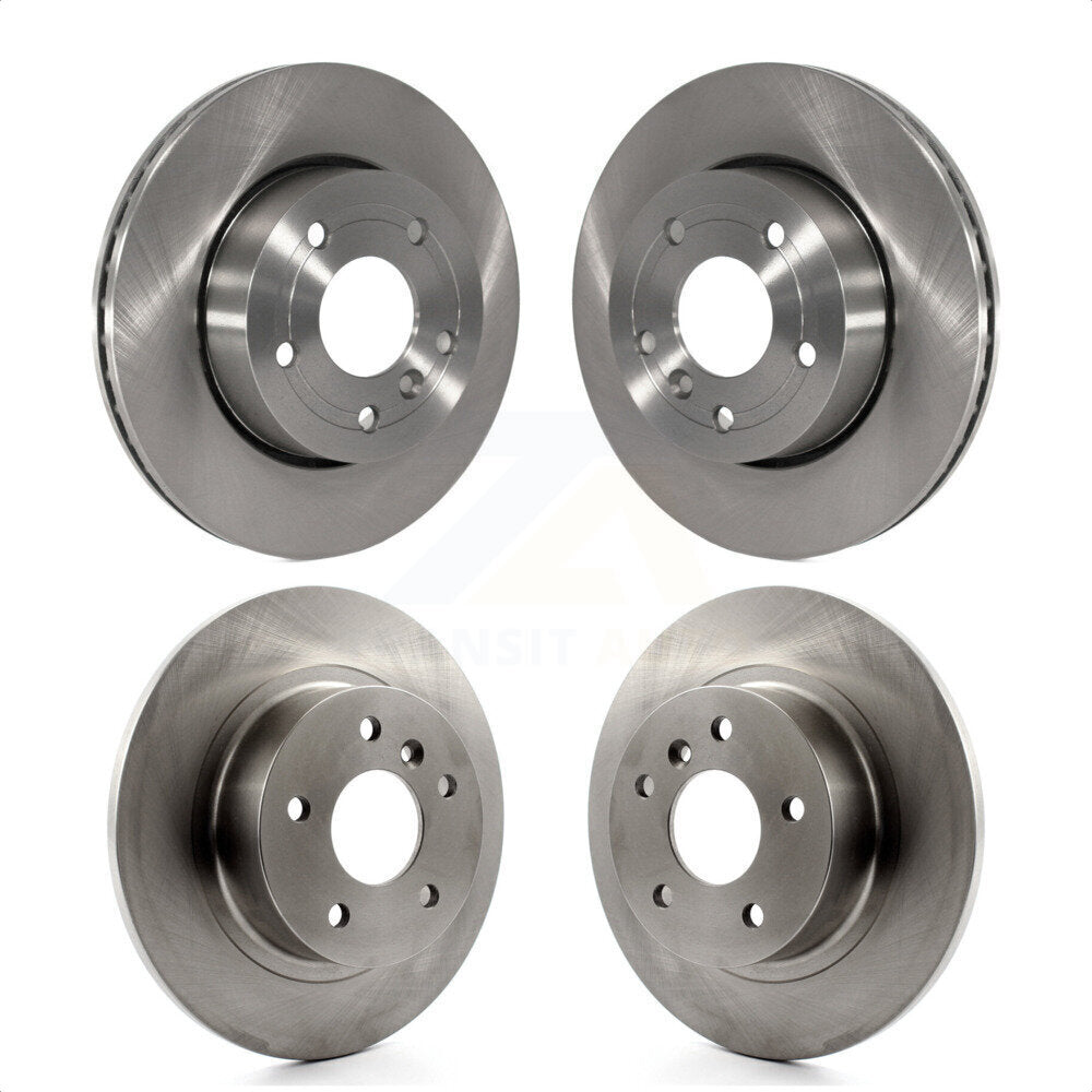 Front Rear Disc Brake Rotors Kit For Land Rover Range K8-101266