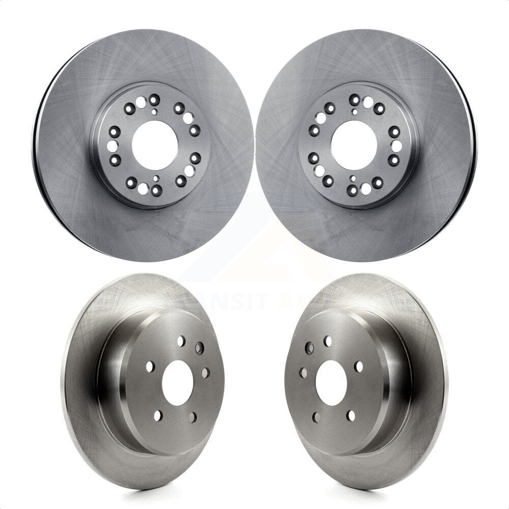 Front Rear Disc Brake Rotors Kit For Lexus GS300 SC430 IS300 GS400 GS430 SC400 K8-101256