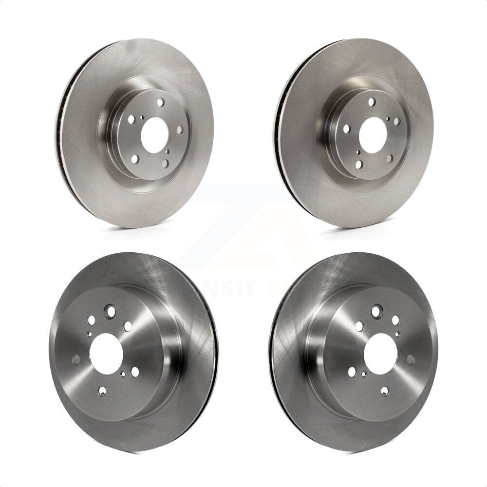 Front Rear Disc Brake Rotors Kit For Lexus GS350 IS350 GS450h GS460 K8-101824