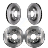 Front Rear Disc Brake Rotors Kit For Mazda 626 K8-101247