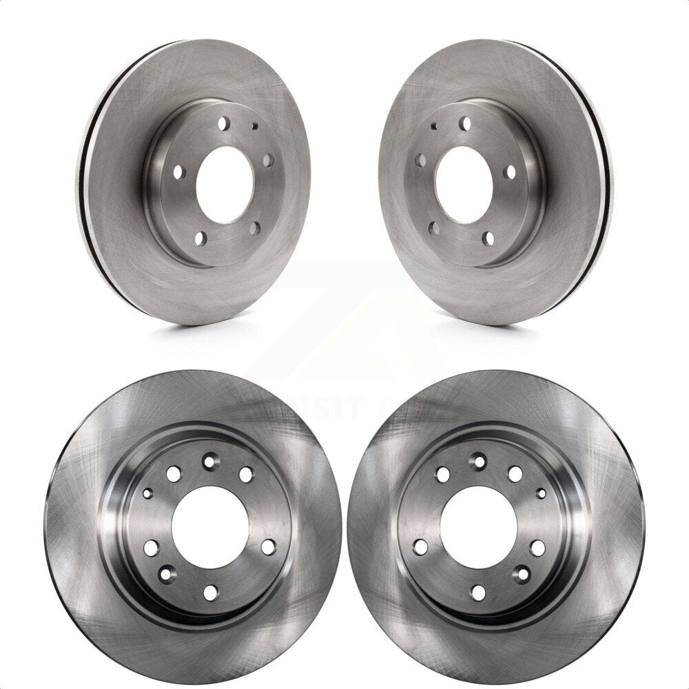 Front Rear Disc Brake Rotors Kit For Mazda 626 Protege K8-101284