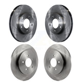 Front Rear Disc Brake Rotors Kit For Mazda Tribute Mercury Mariner K8-101101