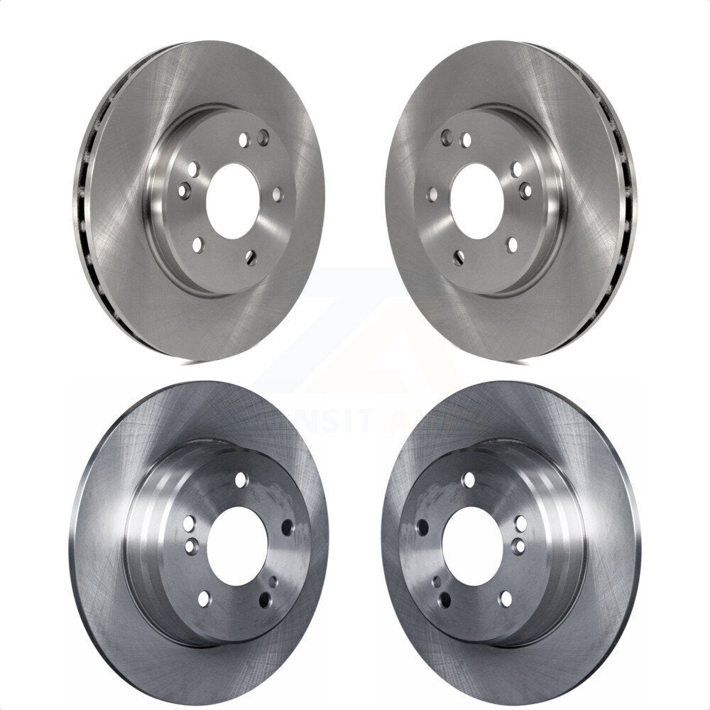 Front Rear Disc Brake Rotors Kit For Mercedes-Benz C230 C240 SLK230 C280 K8-101344