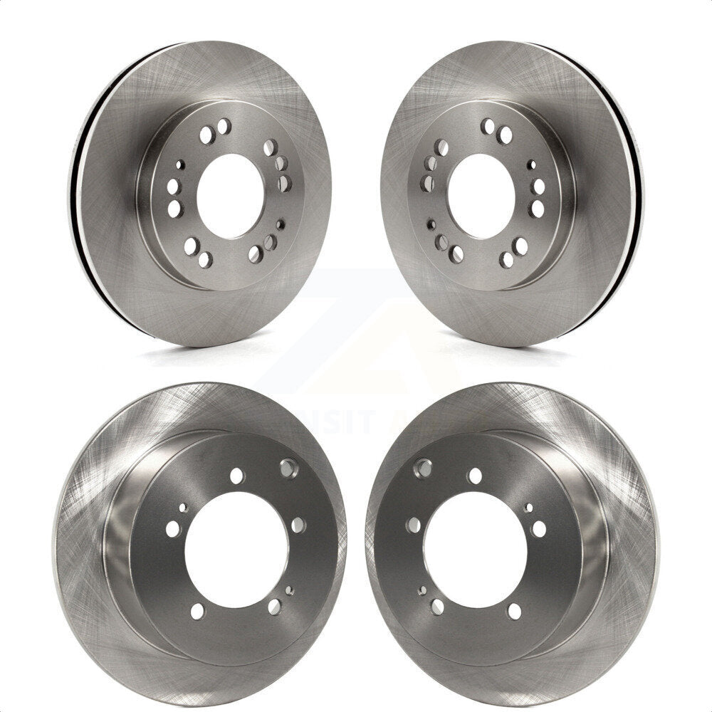 Front Rear Disc Brake Rotors Kit For Mitsubishi Eclipse Chrysler Sebring Dodge Avenger Galant Eagle Talon K8-101238