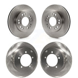 Front Rear Disc Brake Rotors Kit For Mitsubishi Eclipse Chrysler Sebring Dodge Avenger Galant Eagle Talon K8-101238