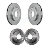 Front Rear Disc Brake Rotors Kit For Mitsubishi Lancer Dodge Caliber K8-101197