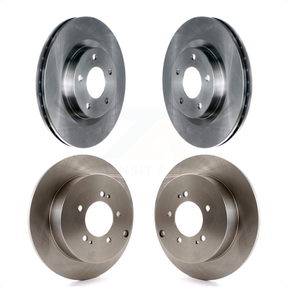 Front Rear Disc Brake Rotors Kit For Mitsubishi Outlander K8-101200