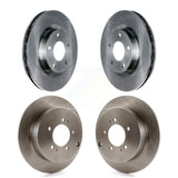Front Rear Disc Brake Rotors Kit For Mitsubishi Outlander K8-101200