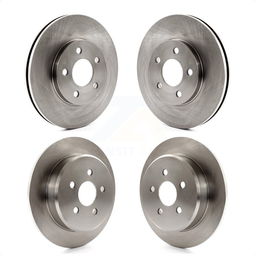 Front Rear Disc Brake Rotors Kit For Neon Dodge Plymouth Chrysler K8-101172
