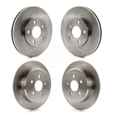 Front Rear Disc Brake Rotors Kit For Neon Dodge Plymouth Chrysler K8-101172