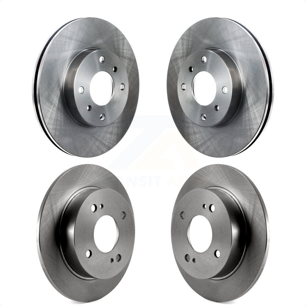 Front Rear Disc Brake Rotors Kit For Nissan Altima Sentra INFINITI G20 K8-101248