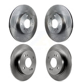 Front Rear Disc Brake Rotors Kit For Nissan Altima Sentra INFINITI G20 K8-101248