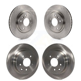 Front Rear Disc Brake Rotors Kit For Nissan Rogue Sport LEAF Qashqai K8-101633