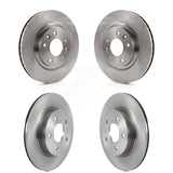 Front Rear Disc Brake Rotors Kit For Nissan Rogue Sport LEAF Qashqai K8-102250