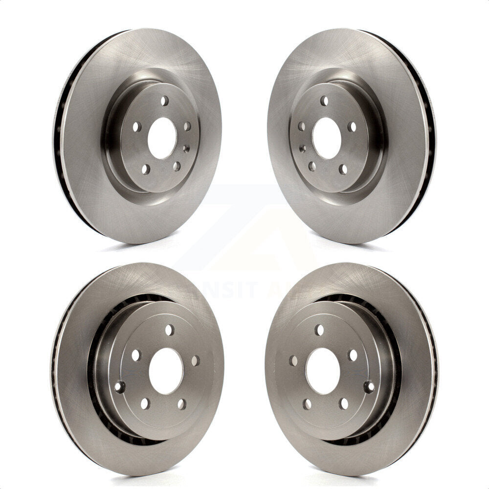 Front Rear Disc Brake Rotors Kit For Pontiac G8 Chevrolet SS K8-101048