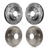 Front Rear Disc Brake Rotors Kit For Pontiac Grand Am Oldsmobile Alero K8-101807