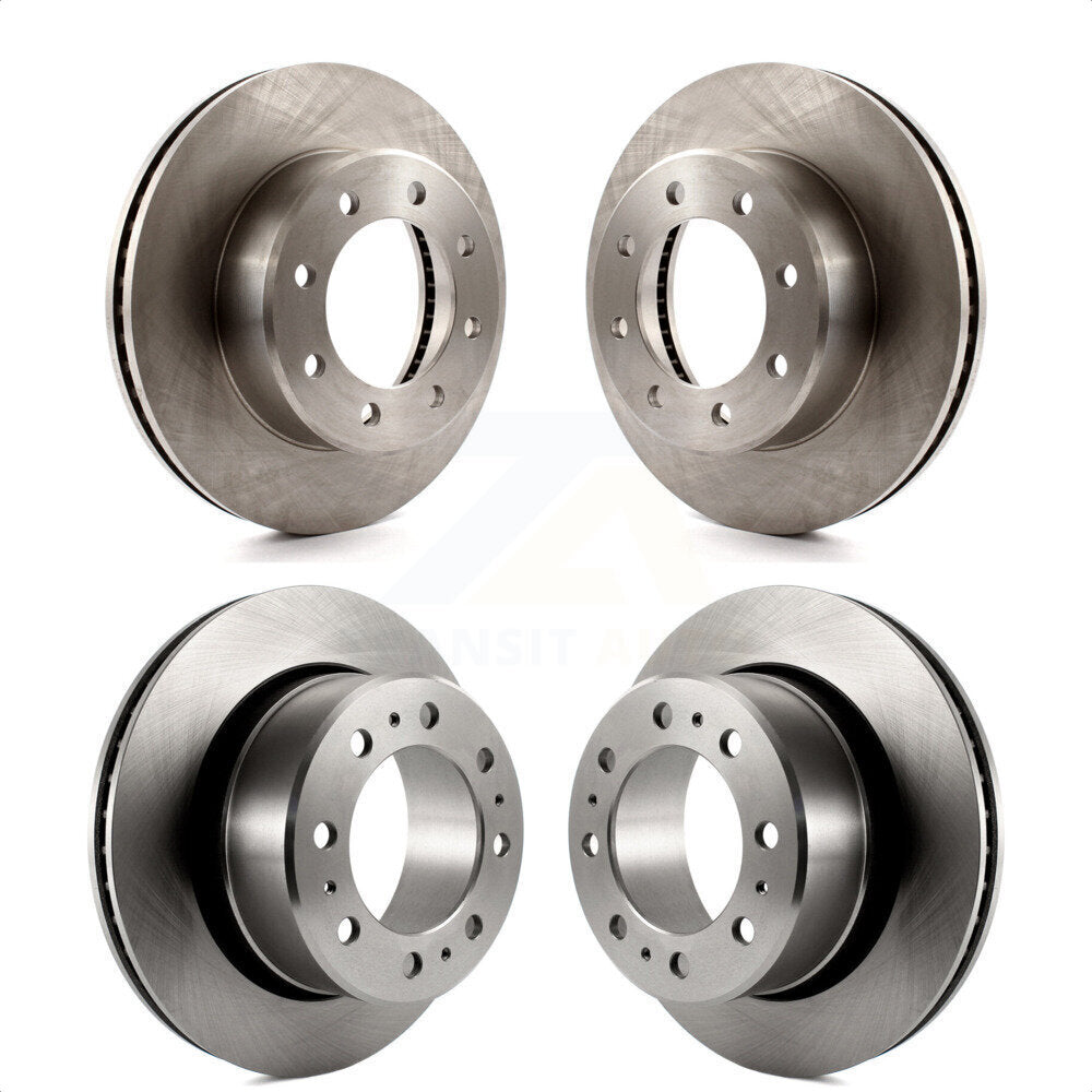 Front Rear Disc Brake Rotors Kit For Ram 2500 3500 1500 Dodge K8-101208