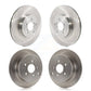 Front Rear Disc Brake Rotors Kit For Subaru Crosstrek Impreza K8-101736