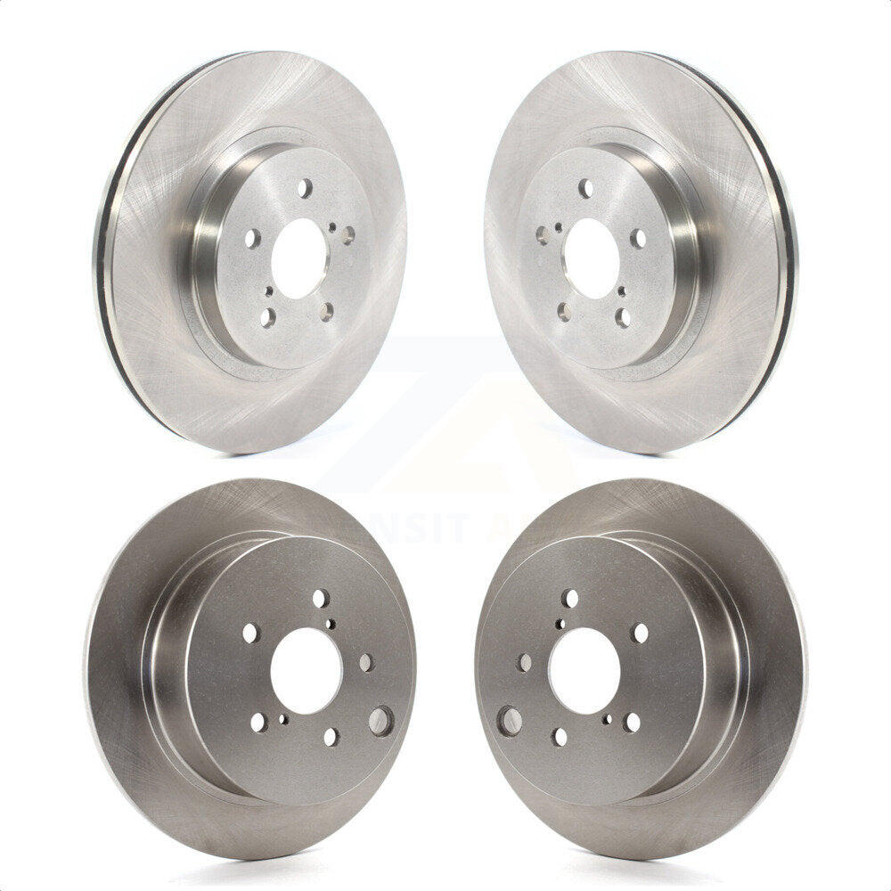 Front Rear Disc Brake Rotors Kit For Subaru Crosstrek Impreza K8-101736
