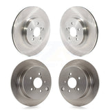 Front Rear Disc Brake Rotors Kit For Subaru Crosstrek Impreza K8-101736