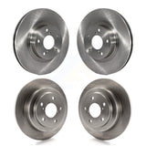 Front Rear Disc Brake Rotors Kit For Subaru Impreza Forester Legacy Saab 9-2X K8-101260