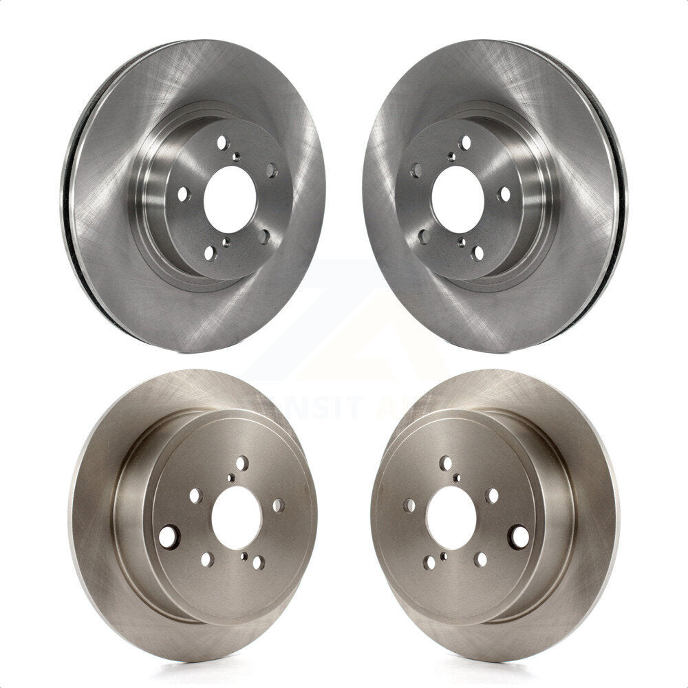 Front Rear Disc Brake Rotors Kit For Subaru Impreza K8-101263