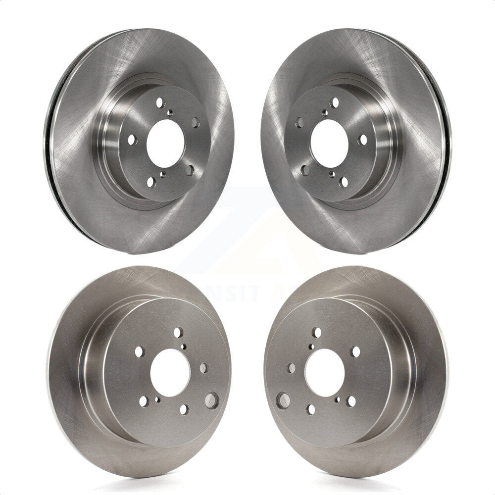 Front Rear Disc Brake Rotors Kit For Subaru Impreza K8-101264