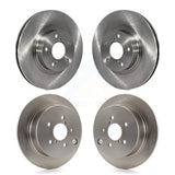 Front Rear Disc Brake Rotors Kit For Subaru Impreza K8-101264