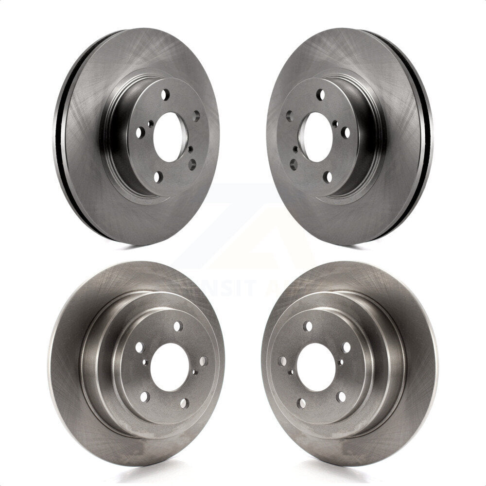Front Rear Disc Brake Rotors Kit For Subaru Legacy Impreza K8-101229