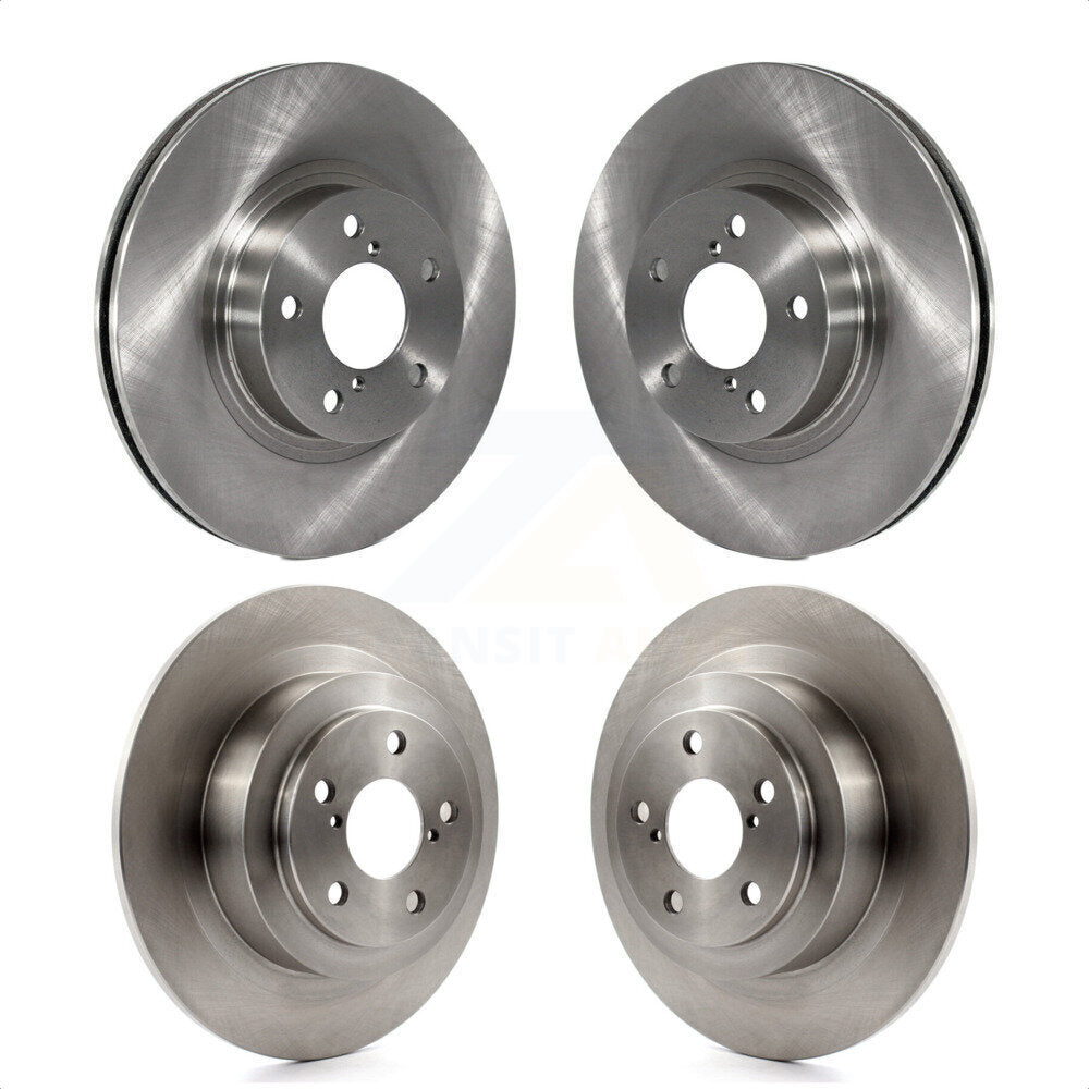 Front Rear Disc Brake Rotors Kit For Subaru Legacy Outback K8-101261