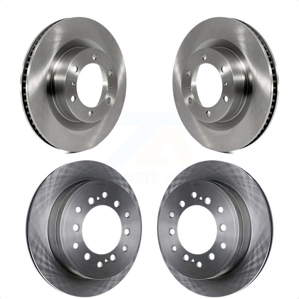 Front Rear Disc Brake Rotors Kit For Toyota 4Runner Lexus GX460 K8-101574