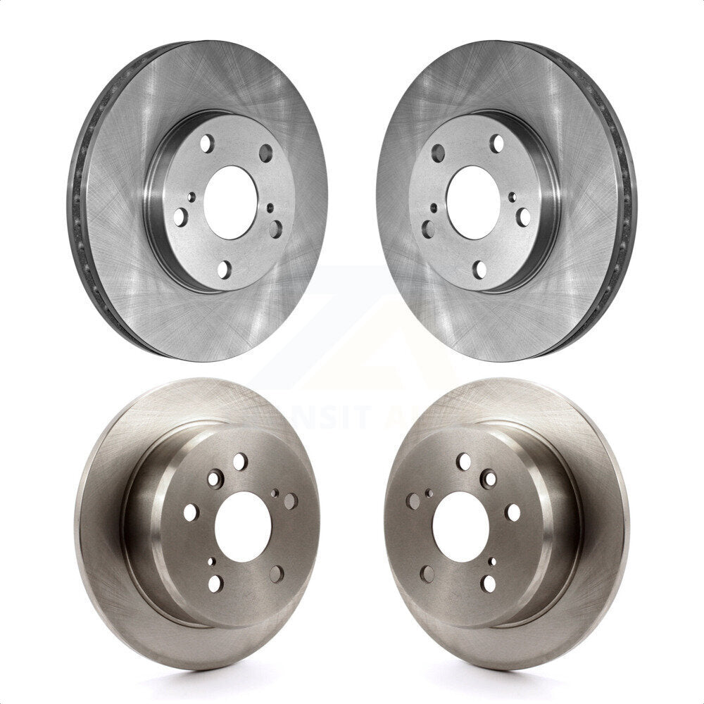 Front Rear Disc Brake Rotors Kit For Toyota Camry K8-101243