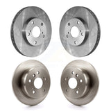 Front Rear Disc Brake Rotors Kit For Toyota Camry K8-101243