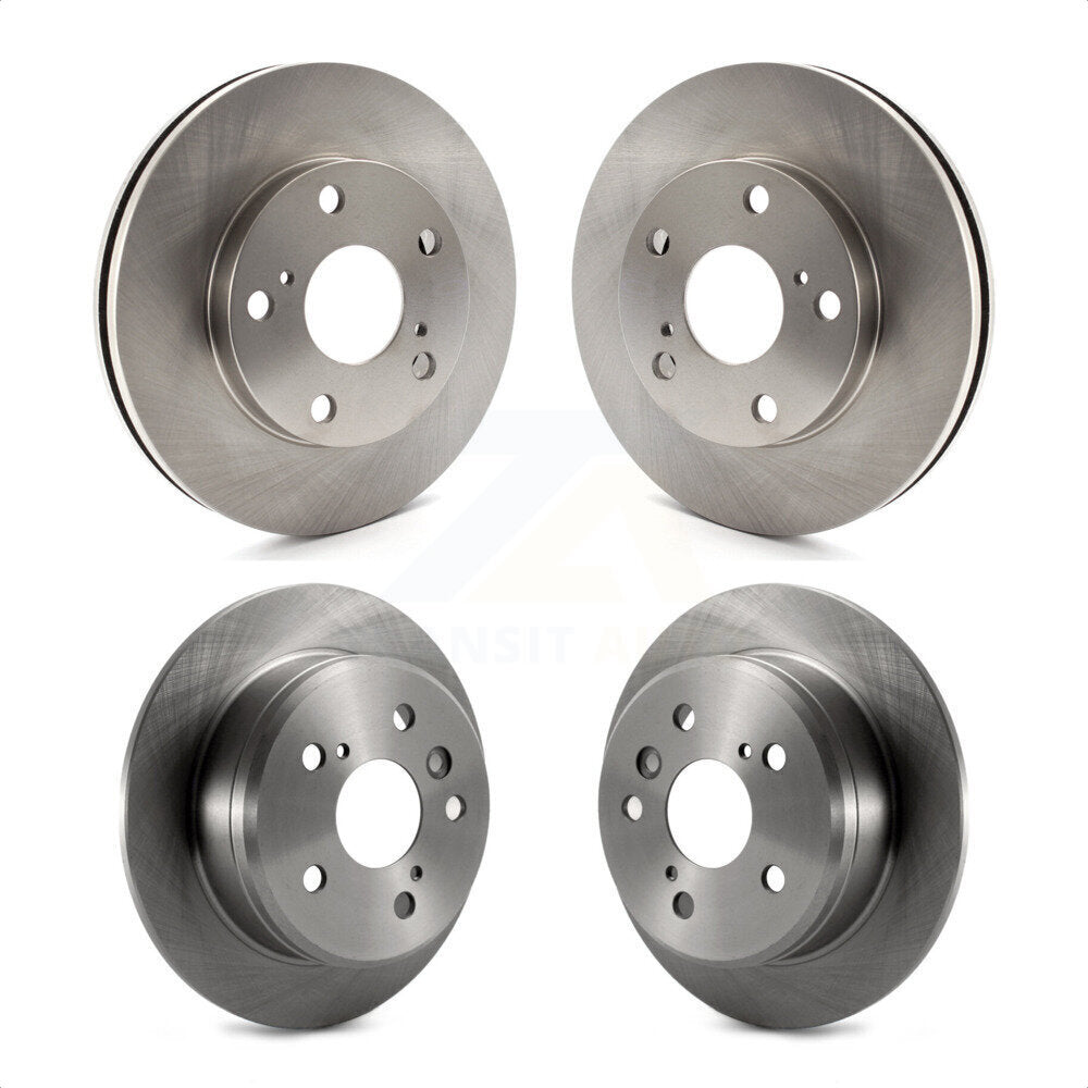 Front Rear Disc Brake Rotors Kit For Toyota Camry K8-101244