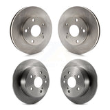 Front Rear Disc Brake Rotors Kit For Toyota Camry K8-101244