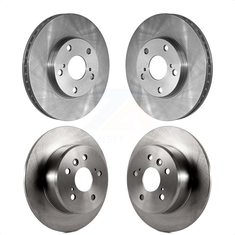 Front Rear Disc Brake Rotors Kit For Toyota Camry Lexus ES300 K8-101240