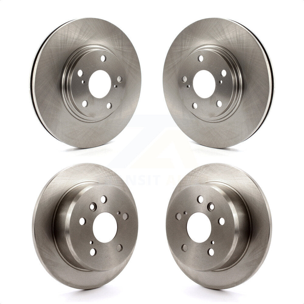 Front Rear Disc Brake Rotors Kit For Toyota Camry Lexus ES330 K8-101296