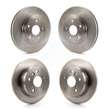 Front Rear Disc Brake Rotors Kit For Toyota Camry Lexus ES330 K8-101296