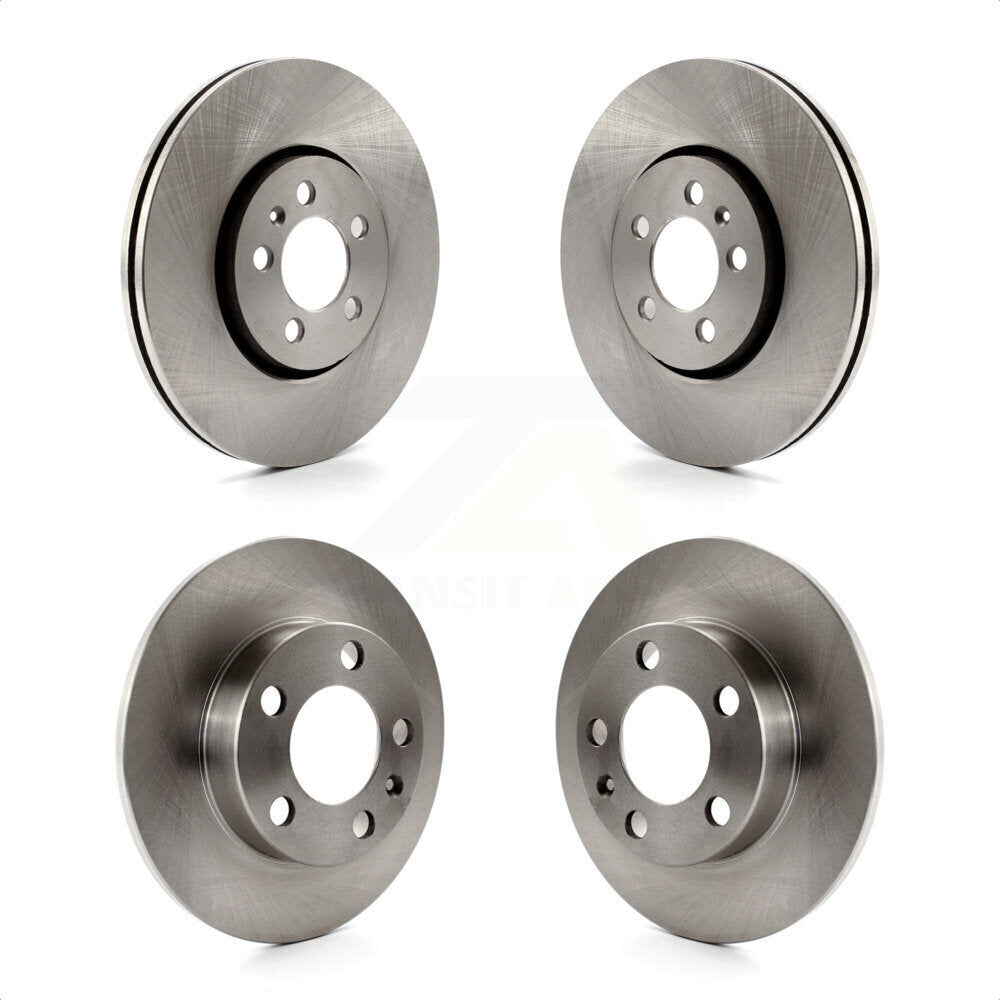 Front Rear Disc Brake Rotors Kit For Volkswagen Beetle Jetta Golf K8-101292