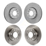 Front Rear Disc Brake Rotors Kit For Volkswagen Passat Audi A4 Quattro K8-101251