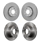 Front Rear Disc Brake Rotors Kit For Volkswagen Passat Audi A6 Quattro 100 S6 K8-101249