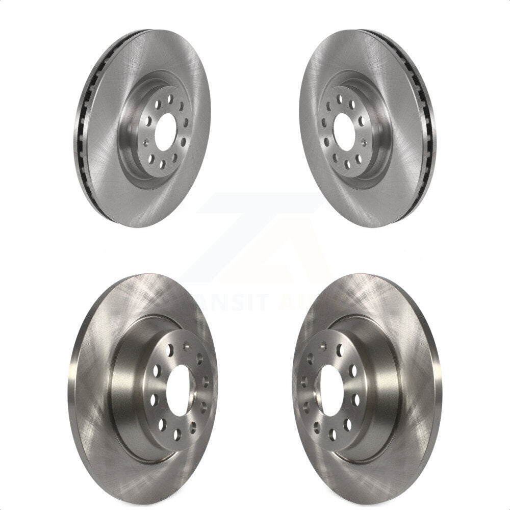 Front Rear Disc Brake Rotors Kit For Volkswagen Tiguan Jetta K8-101711
