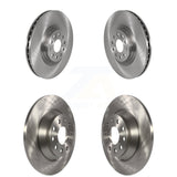 Front Rear Disc Brake Rotors Kit For Volkswagen Tiguan Jetta K8-101711