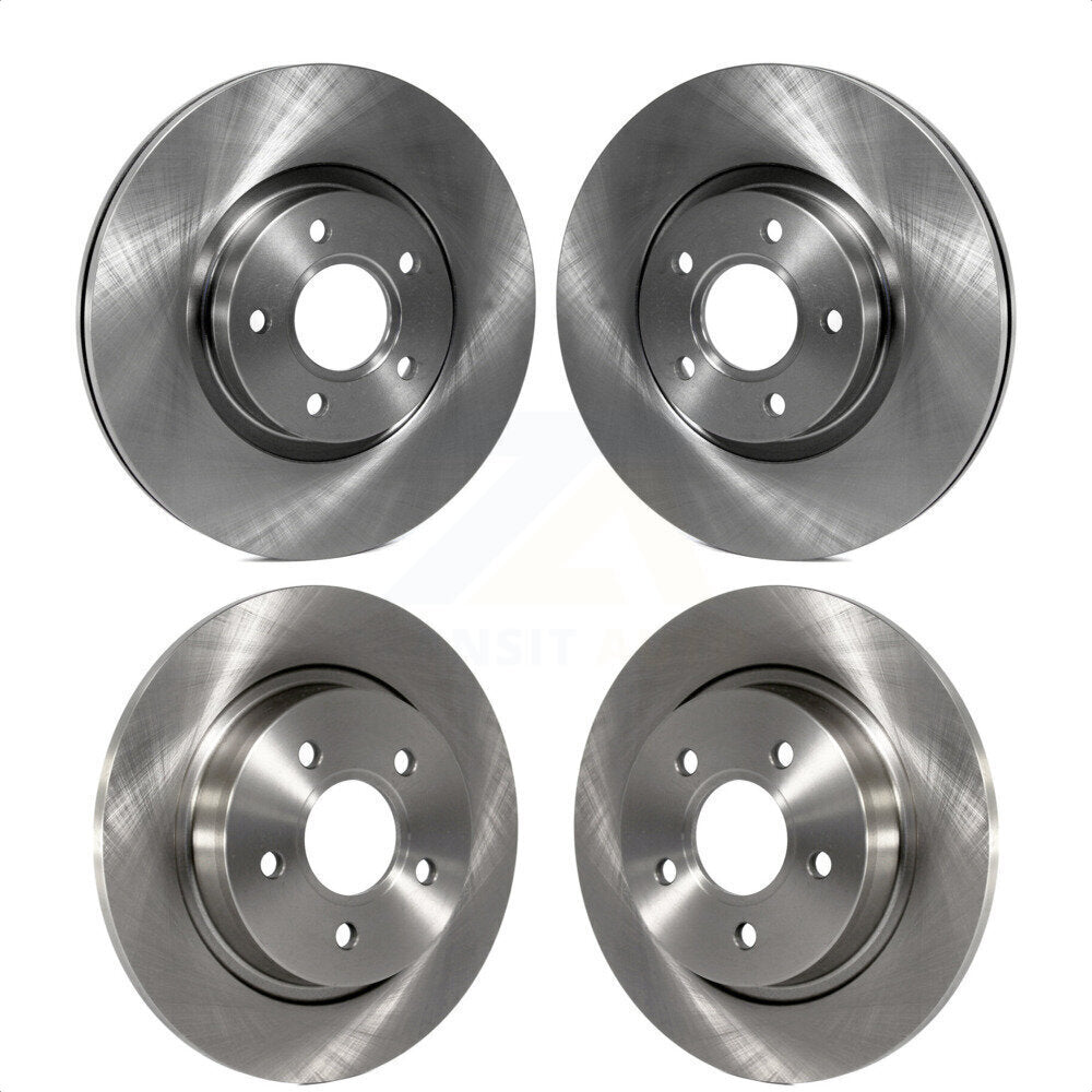 Front Rear Disc Brake Rotors Kit For Volvo S40 C70 C30 V50 K8-101507