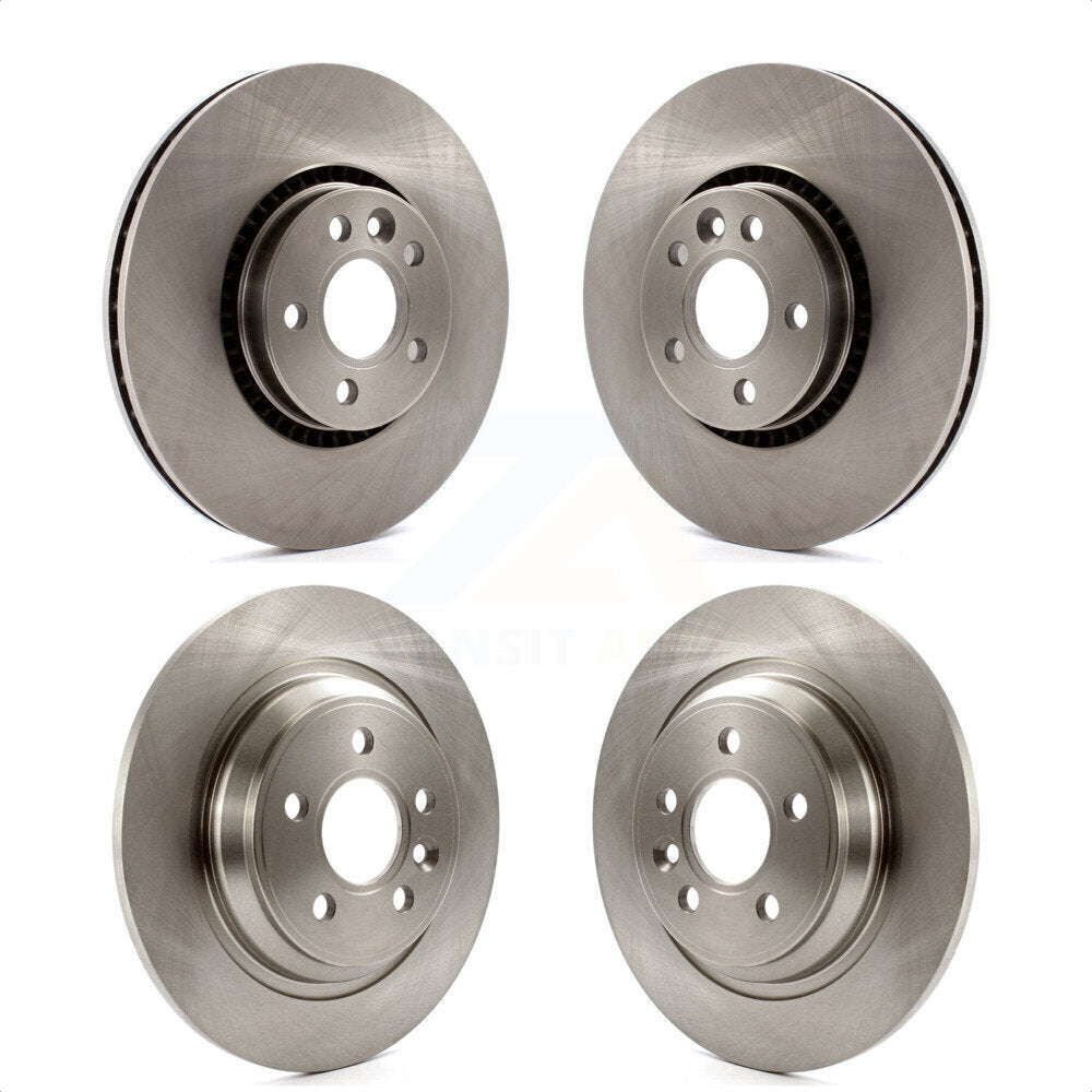 Front Rear Disc Brake Rotors Kit For Volvo S60 V60 Cross Country V70 K8-101528